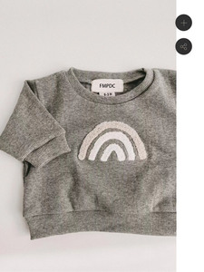 Cartoon <b>Rainbow</b> Kids Clothes Baby Sets Warm Winter Clothing Set Long Sleeve Baby Boys <b>Tops</b>+Pant Set - Product Image 4