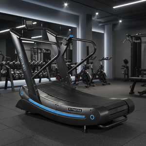 Tapis de marche manuel commercial |   Équipement de fitness robuste non électrique et non motorisé pour la salle de sport et l'entraînement cardio - Product Image 1