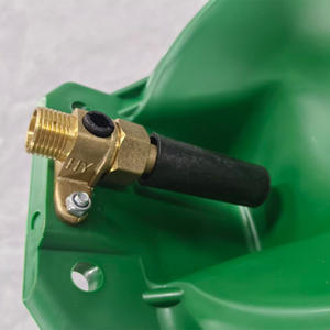 Abreuvoir pour moutons en plastique vert Youmu de haute qualité <span class=keywords><strong>avec</strong></span> valve en cuivre/plastique, conception épaissie automatique pour moutons et agneaux - Product Image 5