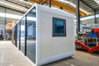 Grande Maison Cabine Préfabriquée Moderne de Type Apple, Facile à Construire, Portable, Pod de Bureau Acoustique de 30 pieds, Conteneur Habitable Préfabriqué