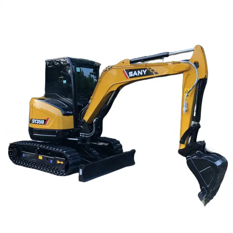 Mini Máy xúc Sany 35U theo dõi bánh xích 3.5 tấn Micro Digger máy kéo Trung Quốc giá rẻ máy xúc Sany sy35u để bán