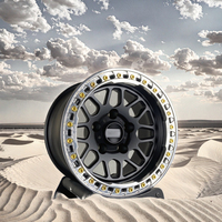 Jantes en alliage d'aluminium forgé Apexrim 17x9 8x6.5 6x139.7 pour 4x4 SUV Offroad Racing Beadlock, neuves, pour Jeep Wrangler, F150, RAM