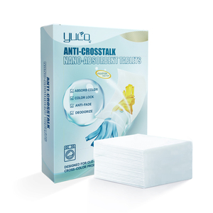 Thân Thiện Với Môi Màu Catcher 30 Mảnh (<span class=keywords><strong>11</strong></span>*<span class=keywords><strong>28Cm</strong></span>) Phòng Giặt ủi Dùng Một Lần Màu Chụp Tấm OEM Màu Catcher - Product Image 2