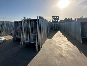 8m Thang giàn giáo kẹp 6 mét thép mạ kẽm di động H Khung bánh xe dầm nền tảng hiện đại - Product Image 3