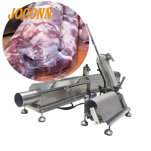 frozen beef roll bagging clipping machine/ Cylindrical Meat Roll bag stuffing machine/Steak filling and forming machine for sale
