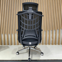 Chaise de bureau pivotante exécutive la plus vendue, réglable en hauteur, avec accoudoirs et dossier en maille