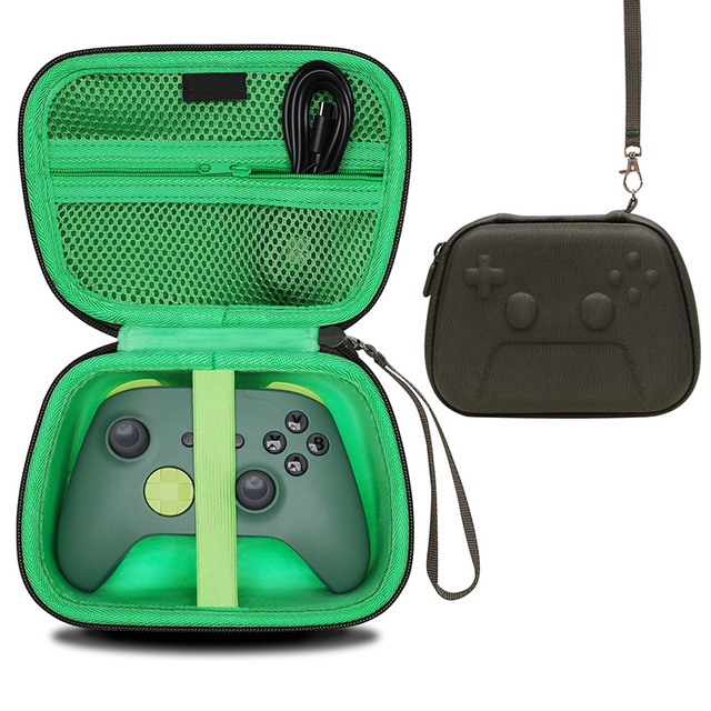 Portable Shockproof Hard Shell Eva Carry Storage Case Protective Game Controller Case with Zipper