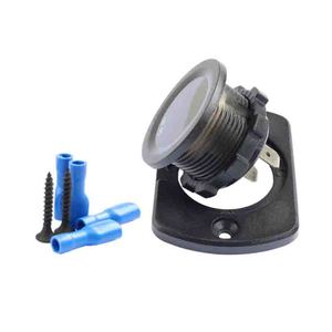 Tự Động Và Xe Máy Sửa Đổi Màn Hình Kỹ Thuật Số DC LED Màn Hình Màu Vôn Kế + Bảng Điều Khiển Vôn Kế Màu 12V - Product Image 5