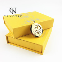 Pendentifs magnétiques nano-énergétiques tendance pour colliers, colliers bio-énergétiques japonais en acier titane doré