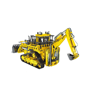 17023 Vehículo de Ingeniería Neumático de Doble Función, Bloques de Construcción de Partículas Pequeñas, Juguete de Regalo para Niños - Product Image 1