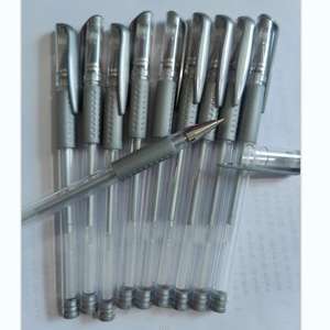 قلم جل أبيض للرسم والفن والكتابة في اليوميات والألوان المائية والورق الأسود - أقلام حبر أبيض للجرافيتي - Product Image 5