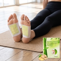 Patchs Détoxifiants Corporels aux Ions Négatifs pour Réflexologie Podale à Base de Plantes, Marque Privée, Certifiés CE ISO, Favorisent la Circulation