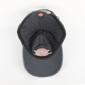 Casquette de baseball non structurée pour homme, style vintage, en coton lavé, avec logo brodé, 6 panneaux, haute qualité, personnalisable OEM, profil bas, tendance - Product Image 6