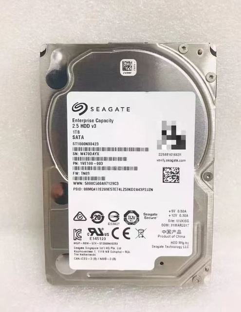 Enterprise Level Internal Metal 2.5 Inch 1TB HDD SATA 7200RPM 128MB New