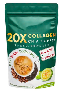 กาแฟคอลลาเจนเมล็ดเจีย 3 in 1 กาแฟลดน้ำหนัก รสช็อกโกแลต กาแฟผงสำเร็จรูปยอดนิยมในซอง - Product Image 3