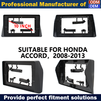 Frame Fascia GPS Audio Mobil Terlaris untuk HONDA ACCORD 2008-2013 Langsung dari Pabrik Frame Stereo Audio Mobil Frame Radio Mobil Android