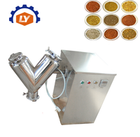 Mélangeur en V à grande vitesse et petite échelle 5L VH-5, machine de mélange de détergent conique de type V pour poudre sèche