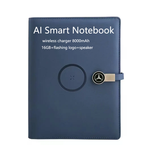 Juegos de cuaderno de chat inteligente AI <span class=keywords><strong>Agenda</strong></span> con logotipo personalizado con Banco de energía y estación de carga inalámbrica regalos de negocios juegos promocionales - Product Image 6