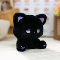 Logo personnalisé 6 pouces 15 cm mini chaton mignon poupée en peluche chat jouets en peluche pour griffe grue Machine distributeur automatique jouets