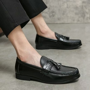 Zapatos de Vestir Retro de Diseñador para Hombre, Mocasines con Lentejuelas, Casuales de Negocios, Parte Superior de PU, Otoño, Estilo Dreamy Stark, Gran Venta - Product Image 3