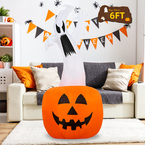 2024 nóng bán Inflatable mô hình không khí Halloween trang trí ngoài trời bí ngô ma và yêu tinh - Product Image 2