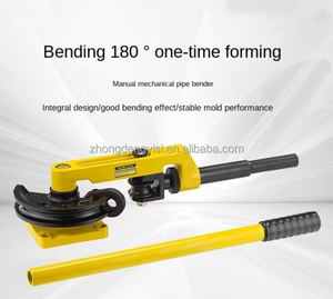 Manual Small Fast Hydraulic Pipe Bender Stainless Steel 2 /3 /4 Inch Pipe <b>Bending</b> <b>Machine</b> - Product Image 2