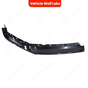 Rejilla Decorativa para Parachoques Delantero Wolf Lake, Color Negro Brillante, para Dodge Ram 1500 2019 2020 2021 2022 2023, Pieza de Repuesto de ABS - Product Image 3