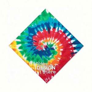 Pañuelo Cuadrado de Algodón 100% con Logotipo Personalizado, Estilo Hip Hop, Pañuelo Mágico, Pañuelo para Ciclismo, Pañuelo Étnico - Product Image 6