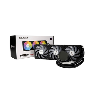 Nuevo Radiador de CPU con Refrigeración Líquida de Cobre ARGB Negro M360 de 30dBA para Computadoras de Escritorio y Juegos, Venta al Por Mayor SEJISH - Product Image 2