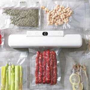 Nouvelle machine de mise sous vide à affichage numérique avec 10 sacs sous vide pour aliments, machine de conservation des aliments pour la cuisine à domicile, machine de scellage en plastique - Product Image 2