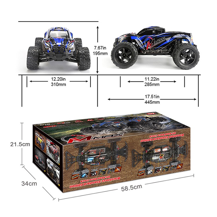 2023 Wholesale 2.4ghz off-Road Monster Truck - High Speed RC Car