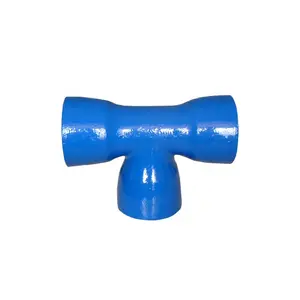 ISO 2531 ductile cast iron all socket tee pipe fitting