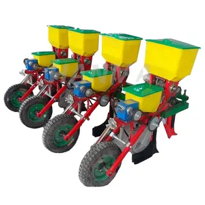 Tracteur agricole monté 4 rangées de semoir de maïs zéro jusqu'à la semoir de maïs