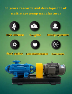 Bomba de Agua Centrífuga Multietapa de Alta Capacidad 600 M3/h, Salida de 10 Pulgadas y Entrada de 12 Pulgadas, Trifásica 60Hz, para Agua Limpia, Transferencia de Agua MD600 - Product Image 4