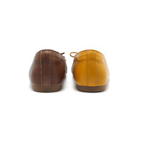 Ballerines plates multicolores pour femmes, légères, souples, antidérapantes, en cuir véritable, pour l'été, l'automne et le printemps