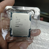 Processeur CPU pour I3-12100 Processeur de bureau 12e génération 4 cœurs 8 threads 4,3 GHz Turbo 12 Mo de cache LGA1700 CPU I3-12100F