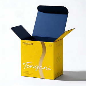 Premium Benutzerdefinierte Logo-Abonnement-Versandkartons Beschichtete Papier-Versandboxen Goldfolienprägung Recycelbare Kondom-Geschenkboxen - Product Image 3