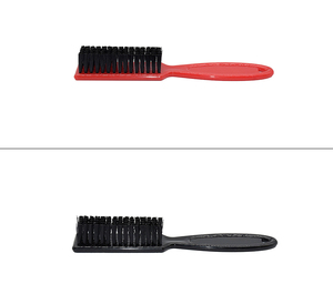 Aceptable logotipo personalizado mango de plástico barba cepillo de limpieza cepillo de barbero cepillo cuello barredora herramienta - Product Image 4