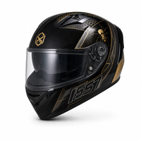 Casque de moto intégral ABS 3C/DOT 557 Fire Ant personnalisé, directement de l'usine, pour le commerce extérieur - Modèle 2026