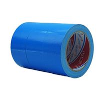 Ruban adhésif en tissu PE bleu, adhésif en caoutchouc activé par l'eau, ruban adhésif acrylique à fusion à chaud pour la couture de tapis, collage étanche
