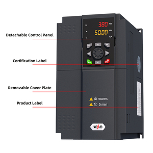 Conversor de Freqüência 10kw para Ventilador 11 kw 220v 380v Vfd Inversor 3 Fase 10hp 50hz a 60hz 10kva 400hz - Product Image 3