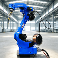 Bras robotisé de soudage automatique industriel à 6 axes, robot de soudage à l'arc pour le soudage de pièces métalliques, prix