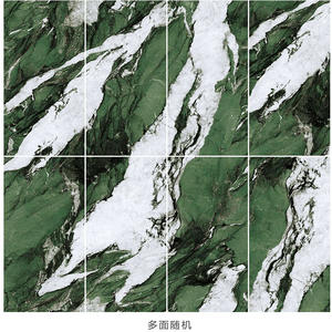 Azulejos de mármol de lujo con patrones continuos para pisos de sala de estar en villas y hoteles como pared de fondo - Product Image 6