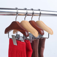 Mini-cintres mignons en bois massif, style moderne, minimaliste et rétro, pour enfants et animaux de compagnie, pour présentation de vêtements