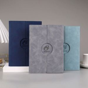 Creative Business Notebook Gift Box <b>Set</b> A5 Faux Leather Dowling Paper <b>Office</b> Meeting Record Book Soft Leather Customizable - Product Image 1