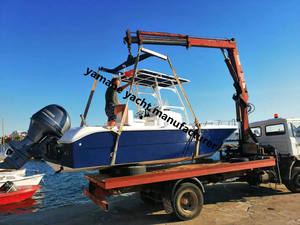 סירת דיג פיברגלס 24 רגל עם קונסולה מרכזית - Product Image 6