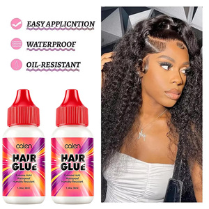 Colle capillaire liquide à forte tenue, imperméable, naturelle, à base de plantes, en PU, format voyage, pour extensions de cheveux, marque privée, outil d'extension de dentelle - Vente chaude - Product Image 3