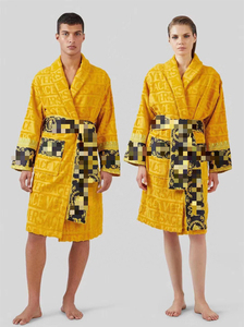 ANNWU <span class=keywords><strong>Accappatoio</strong></span> in <span class=keywords><strong>Cotone</strong></span> 100% Tinta Unita, Nuova Moda, Articolo di Grande Successo, <span class=keywords><strong>Accappatoio</strong></span> da Notte per <span class=keywords><strong>Uomo</strong></span> e Donna, Lingerie Sexy - Product Image 6