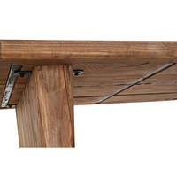 TABLE À MANGER EN BOIS DE PIN RECYCLÉ 180X90X77