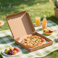 Boîte à pizza spéciale personnalisée en forme de domino 16 pouces 25cm 26cm 27cm 28cm 29cm 30cm 31cm 32cm 33 cm 45cm 60cm